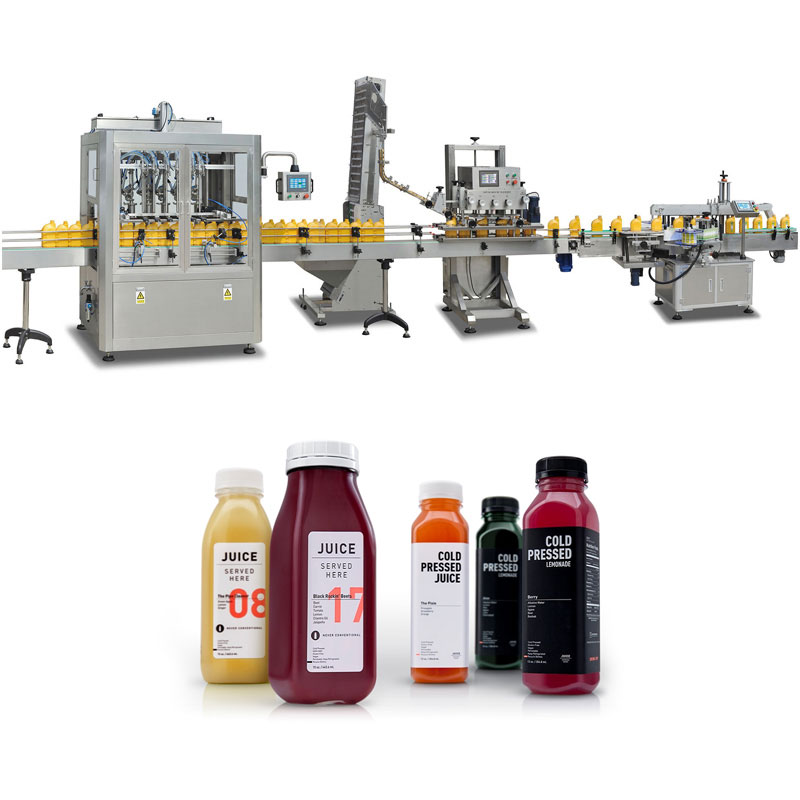 Machine de remplissage de jus