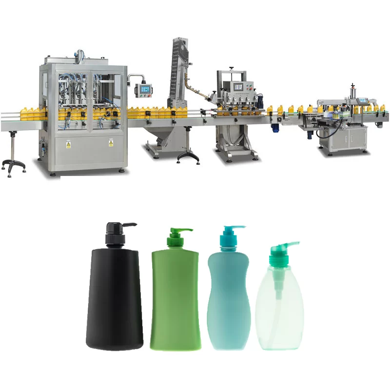 Machine de remplissage de savon liquide