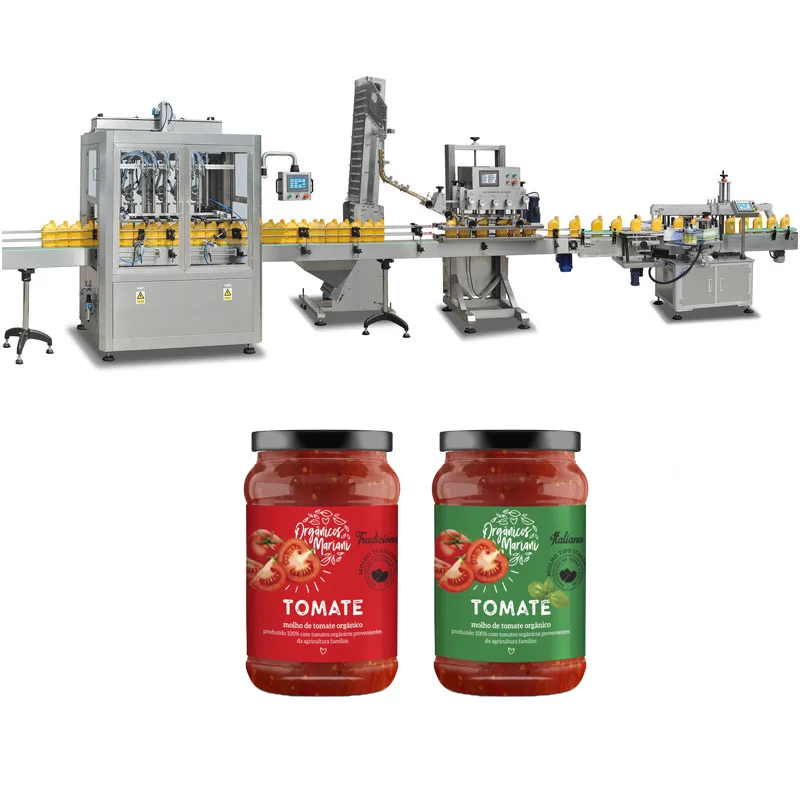 Machine de remplissage de sauce tomate