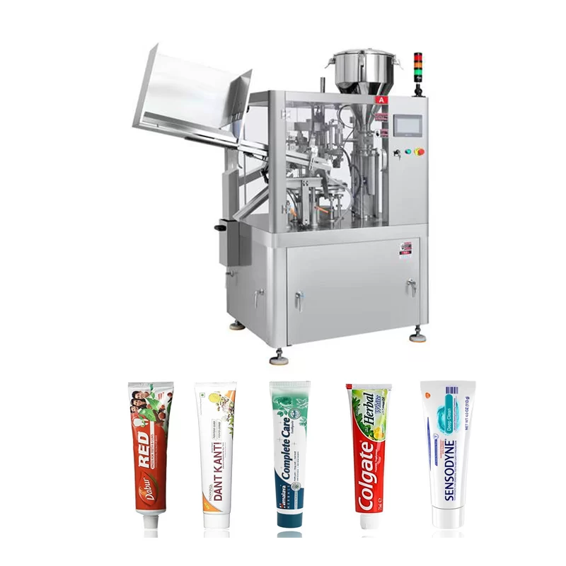 Machine de remplissage de dentifrice